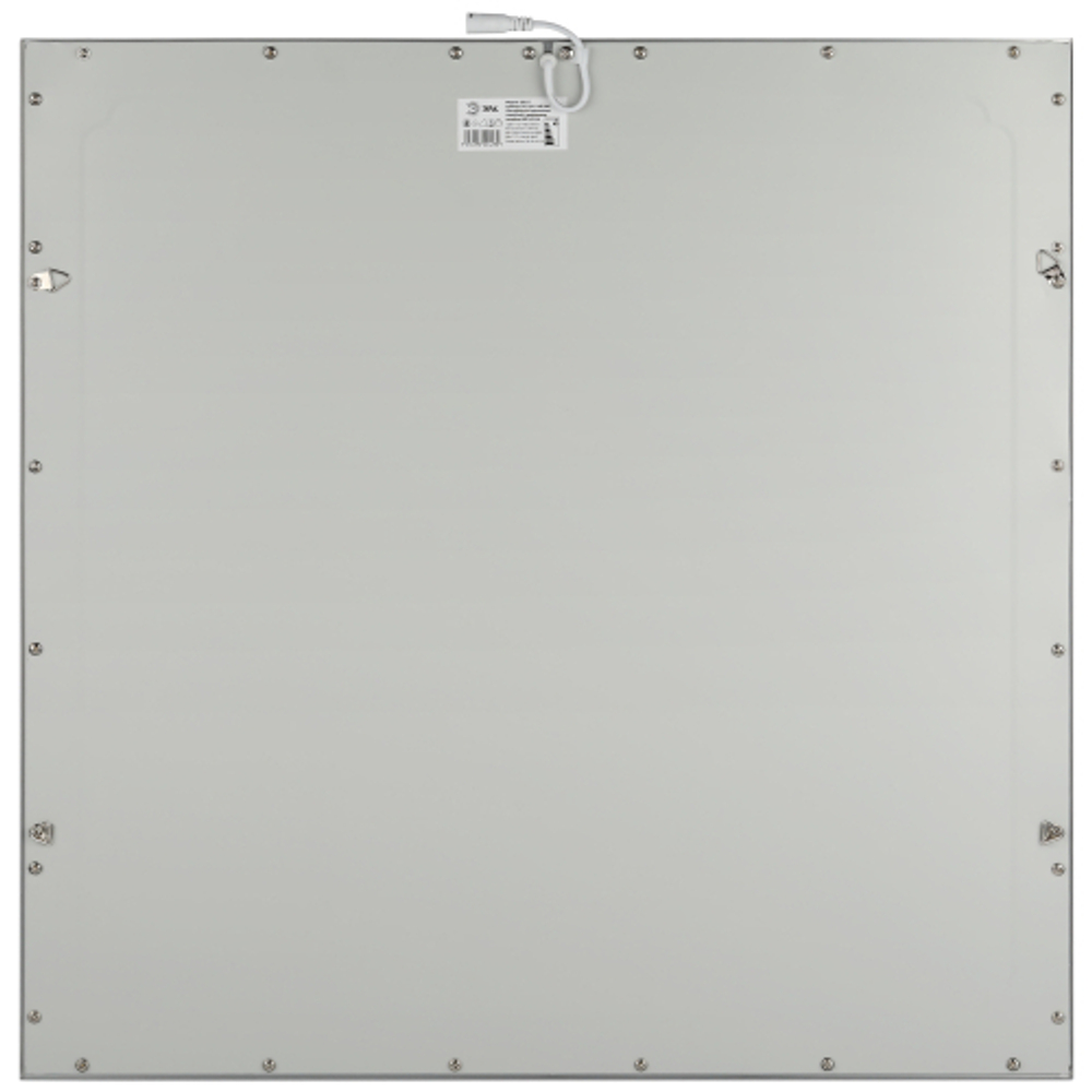 Светодиодная панель ЭРА SPL-510-S-65K-040 40Вт 6500К 595х595х8 серебро без драйвера с ушками ультратонкая