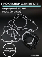 Прокладки на эндуро 300 кубов 177MM (NC250) Вода