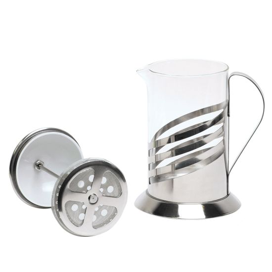 Френч-пресс 800 мл. Kamille KM-0772L стекло, нержавеющая сталь