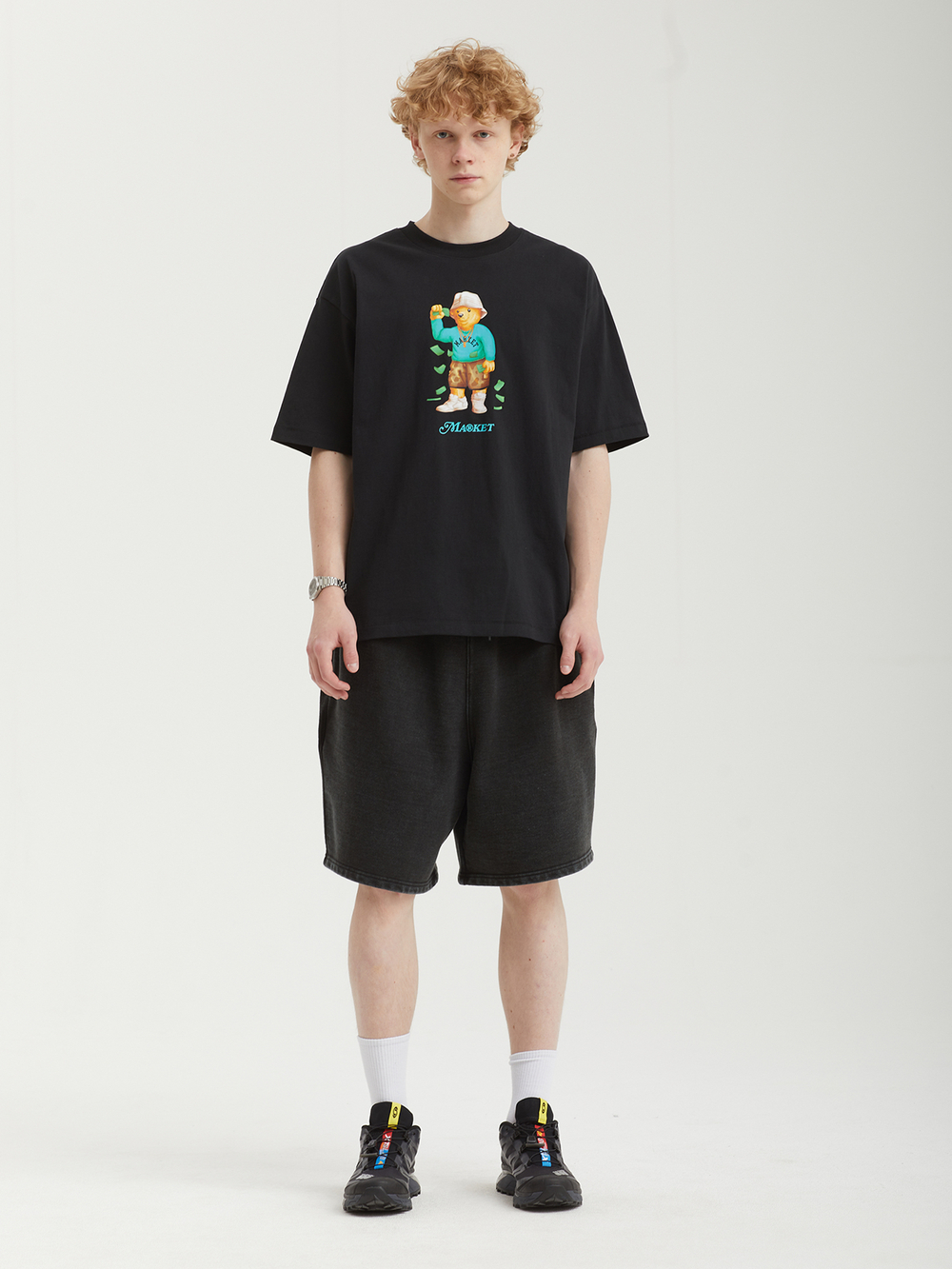 Мужские Шорты Heavyweight Washed