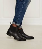 Кожаные челси colby_cheb_gr BOSS BLACK - черный(50529105)