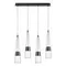 5044/42L L-VISION ODL24 000 глянц.темн.хром/прозрачный/металл/стекло Люстра LED 42W 3000K 4167Лм LUMP