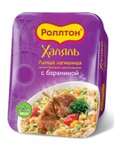 Лапша Роллтон Халяль лагманная с бараниной 90 г x 4 шт