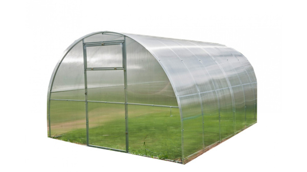 Теплица Агросфера-Плюс 4м 2х2 см (шаг 67 см) 2 уп. 1/1 каркас,1/2 крепёжТ/АП