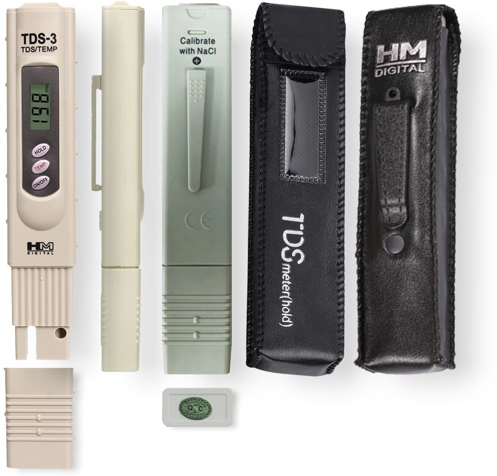 солемер TDS метр HM Digital TDS-3 с чехлом