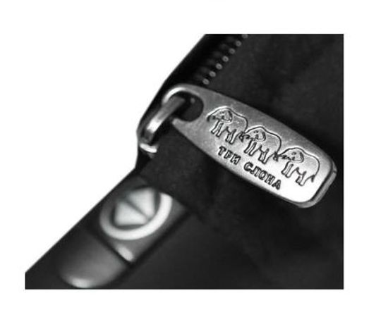 Зонт Три Слона Чёрный - Полный автомат 909