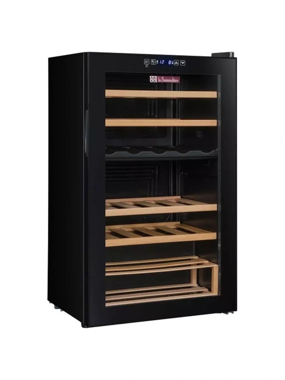 Винный шкаф LaSommeliere SLS33DZ черный