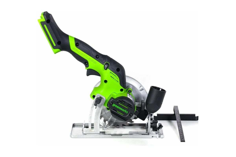 Пила дисковая аккумуляторная мини GREENWORKS 24 V без акк и з/у   1501207