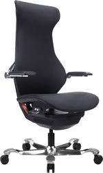 Эргономичное кресло Everprof Atom Black Сетка Черный