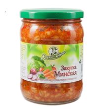 Закуска "Минская" из свежей капусты 450г. Хозяин-Барин - купить с доставкой по Москве и области