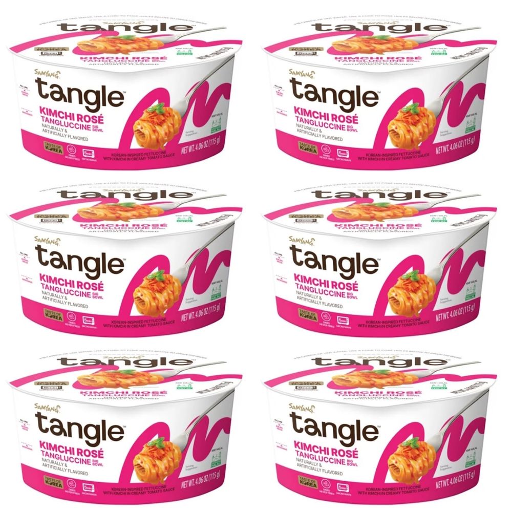 Лапша Samyang Tangle Kimchi Rose 115 г