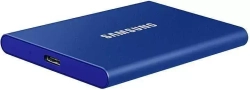 Внешний накопитель SSD USB3.0 1.8" 500Gб Samsung T7 (MU-PC500H/WW) USB 3.2 Type C Синий