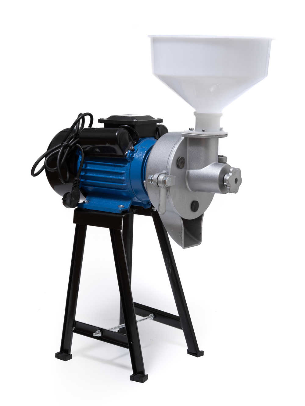 Электрическая мукомолка AKITAJP ML-MA (2,2 кВт) зерновая мукомольная мини мельница жерновая для приготовления муки, помола зерна, зерновых, специй, кофе, профессиональная