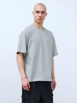 Футболка оверсайз (серый) 230 г