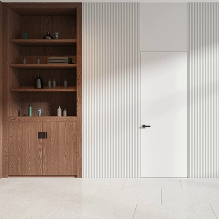 Дверь ОПОРА прямого открывания, грунт под отделку