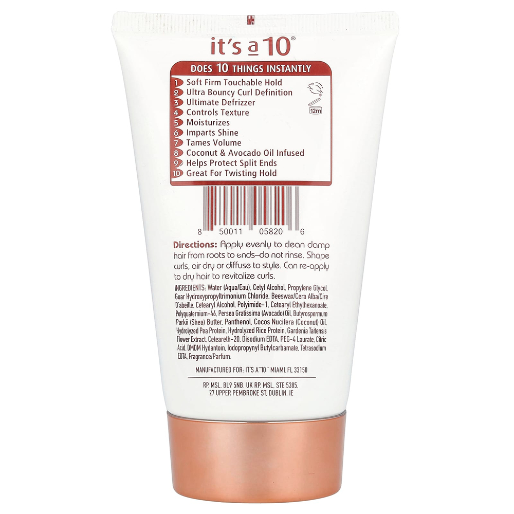 It's a 10, Coily, чудо-крем для локонов, 118 мл (4 жидк. унц.)