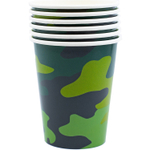 Стаканы бумажные «Камуфляж», 250 мл, 6 шт
