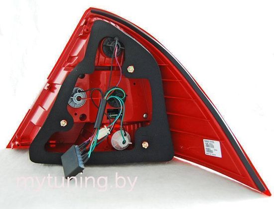 Задние фонари Ford Mondeo 3 red white led