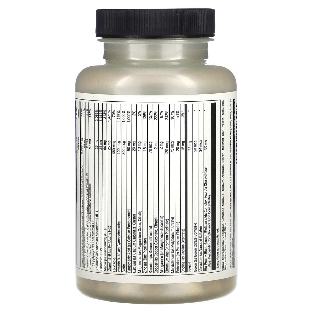 Nature's Life, One Daily Multiple, 60 вегетарианских капсул