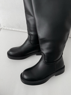 Сапоги из эко кожи