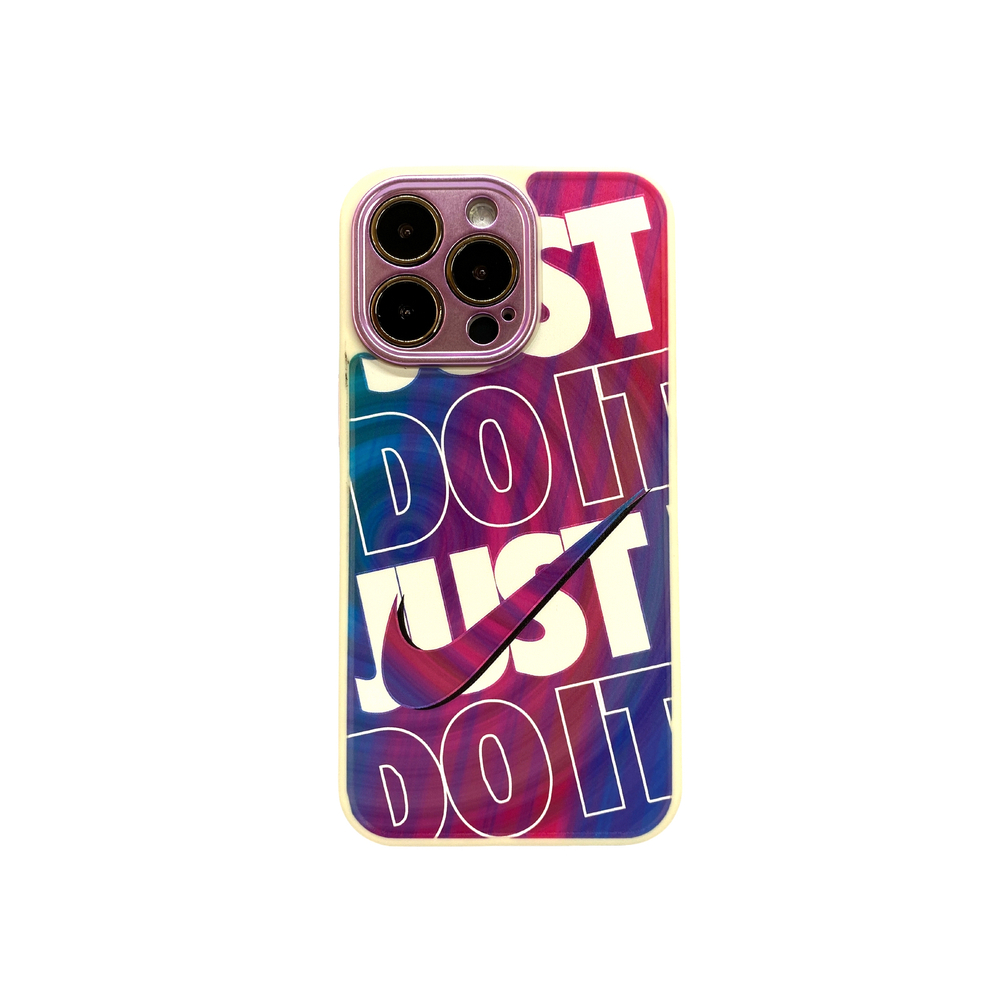 Чехол TPU с защитой камеры. Just do it 2