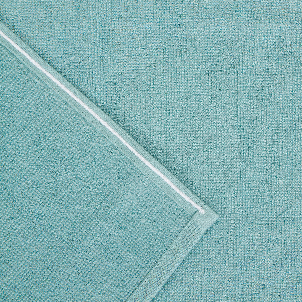 Элитное полотенце Qashmare Contrast бирюзовое от Hamam Турция