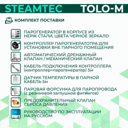 Парогенератор для хамама и турецкой бани Steamtec TOLO-М 60 (6 кВт)