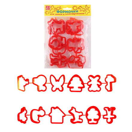 Луч. Набор формочек для пластилина