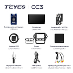 Teyes CC3 10,2"для Ford Mondeo 4 2010-2014