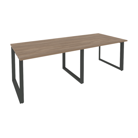 Onix Стол переговорный O.MO-PRG-2.2 Дуб Аризона/Металл Антрацит 2360*980*750