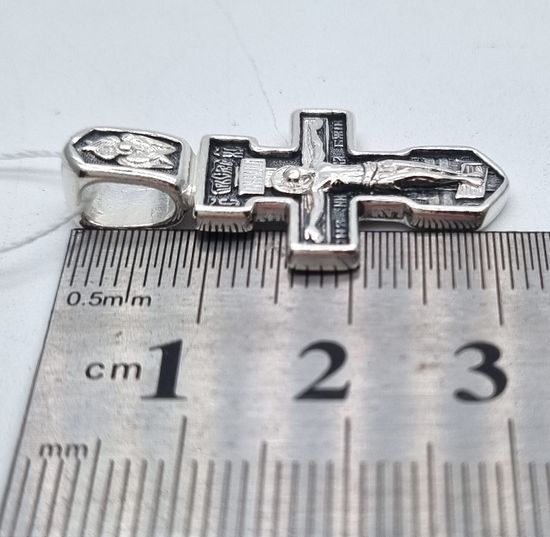 Крест православный. Распятие Христово. Николай Чудотворец.