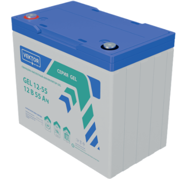 Аккумулятор VEKTOR BATTERY GEL 12-55