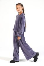 Костюм для девочки Вита-2 Виотекс СЕРЫЙ