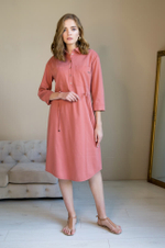 51121 Платье женское (шафрановый)