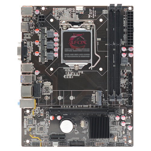 Материнская плата AFOX IH81-MA5-V4, Socket1150, mATX, Retail, 2xDDR3, PCIe2.0, 1xM.2, GLAN, 6xUSB2, 4xUSB3, CPU TDP 95Вт, VGA, HDMI