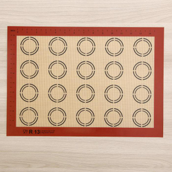 Коврик силиконовый армированный «Макарон», 42×29,5 см