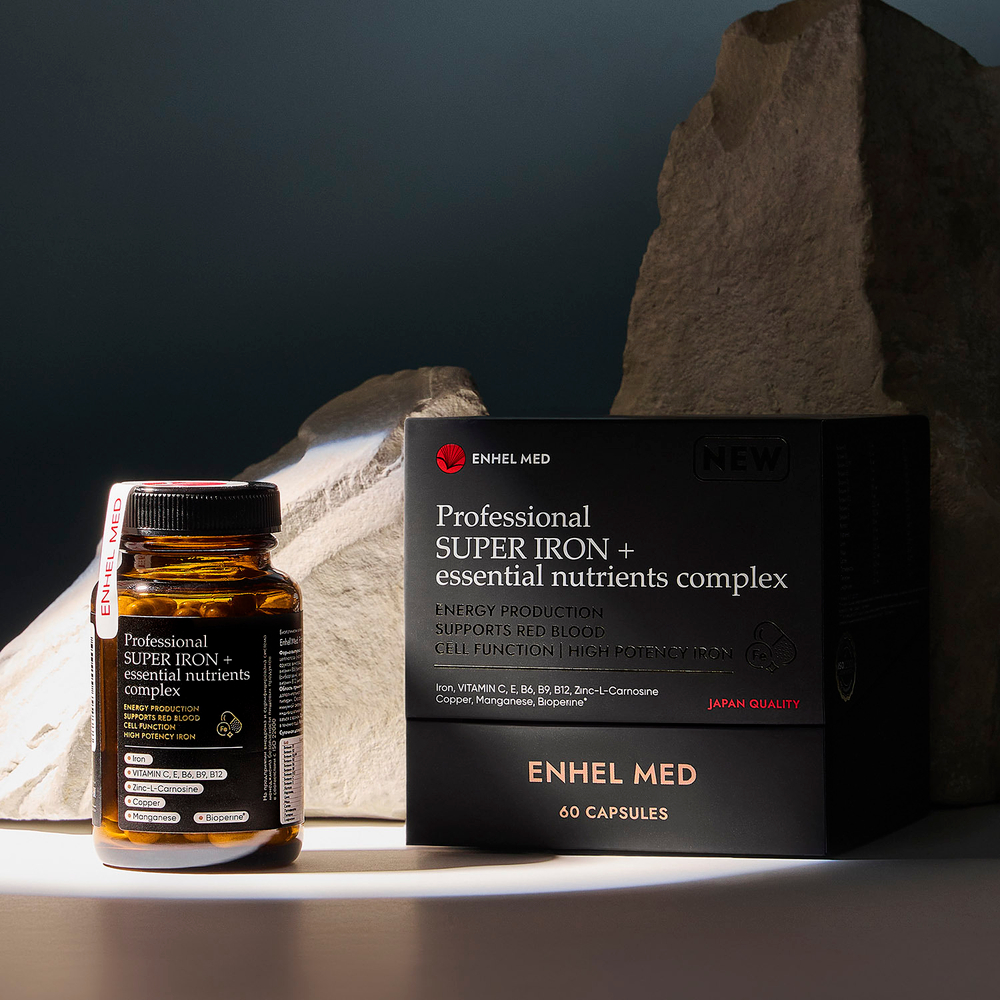 Professional Super Iron супер железо с витаминами Enhel Med