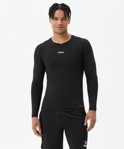 Футболка компрессионная с длинным рукавом судейская PerFormDRY Referee Baselayer Tee LS, черный