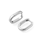 Хупы Basic 19мм, silver