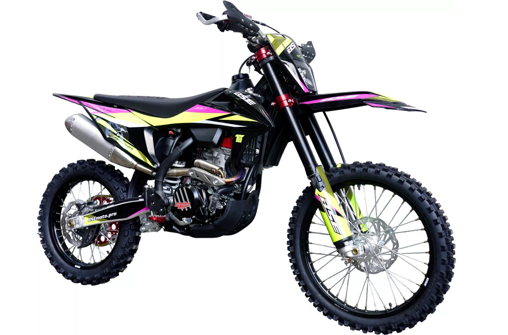 Мотоцикл Кросс BSE T8 Neon Storm (Sport)