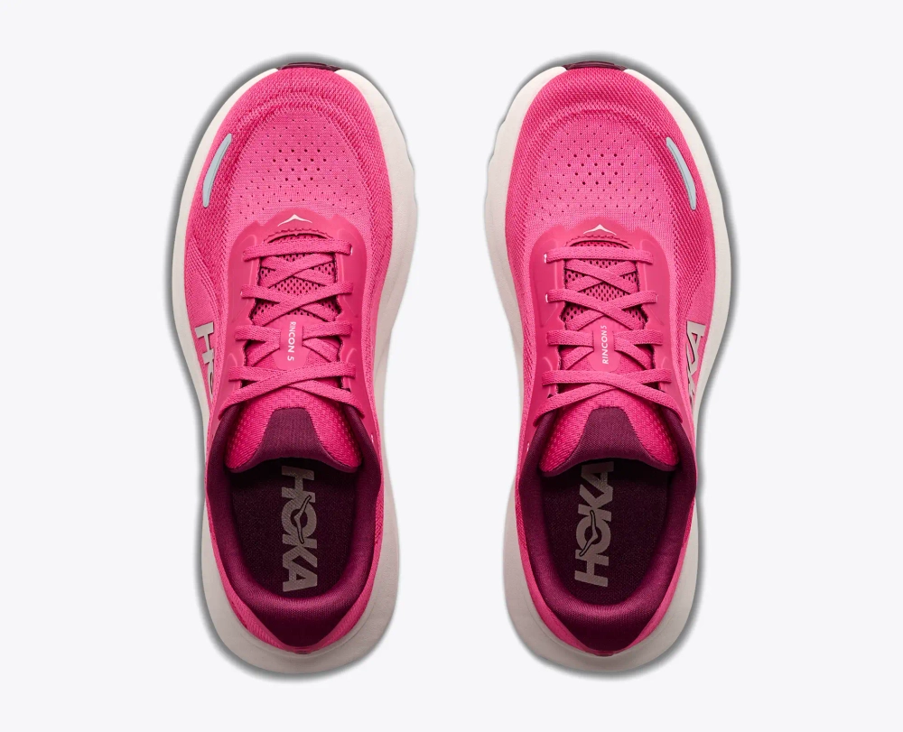 Женские кроссовки Hoka Rincon 5 - Pink Punch / Alabaster