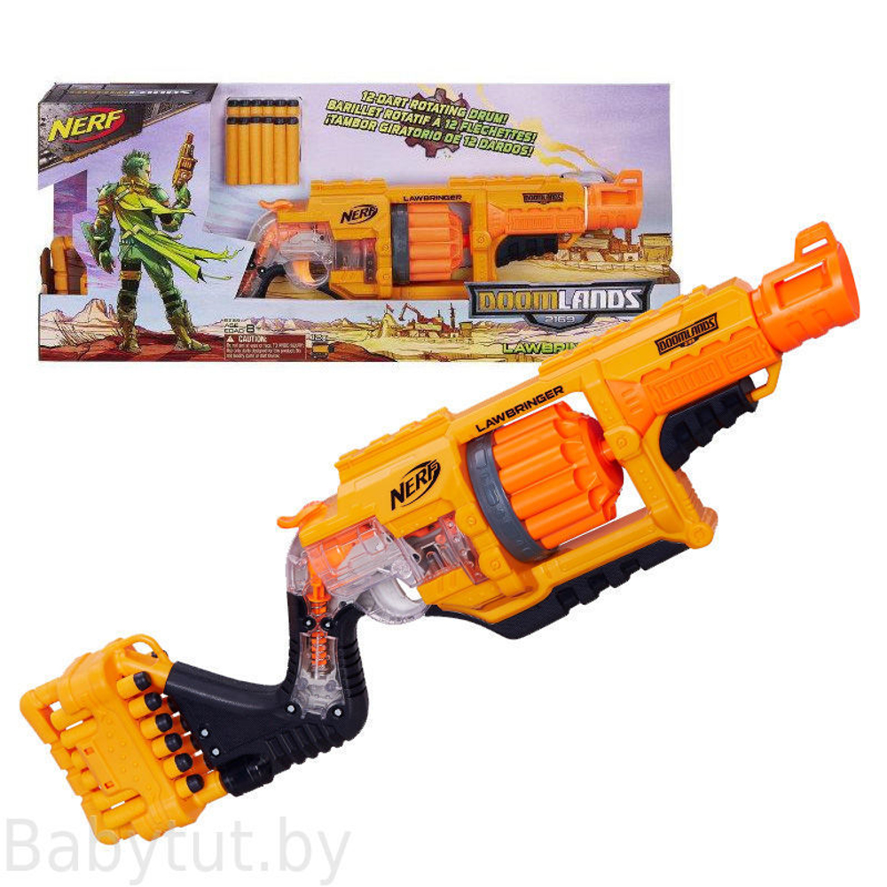 Nerf: Бластер Думлэндс "Законник" B3189