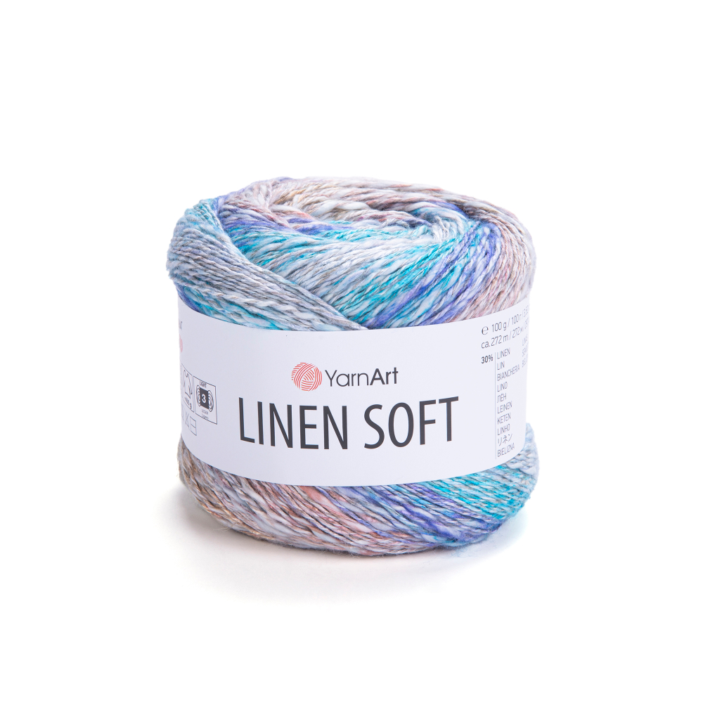 Пряжа YarnArt Linen Soft (7402)
