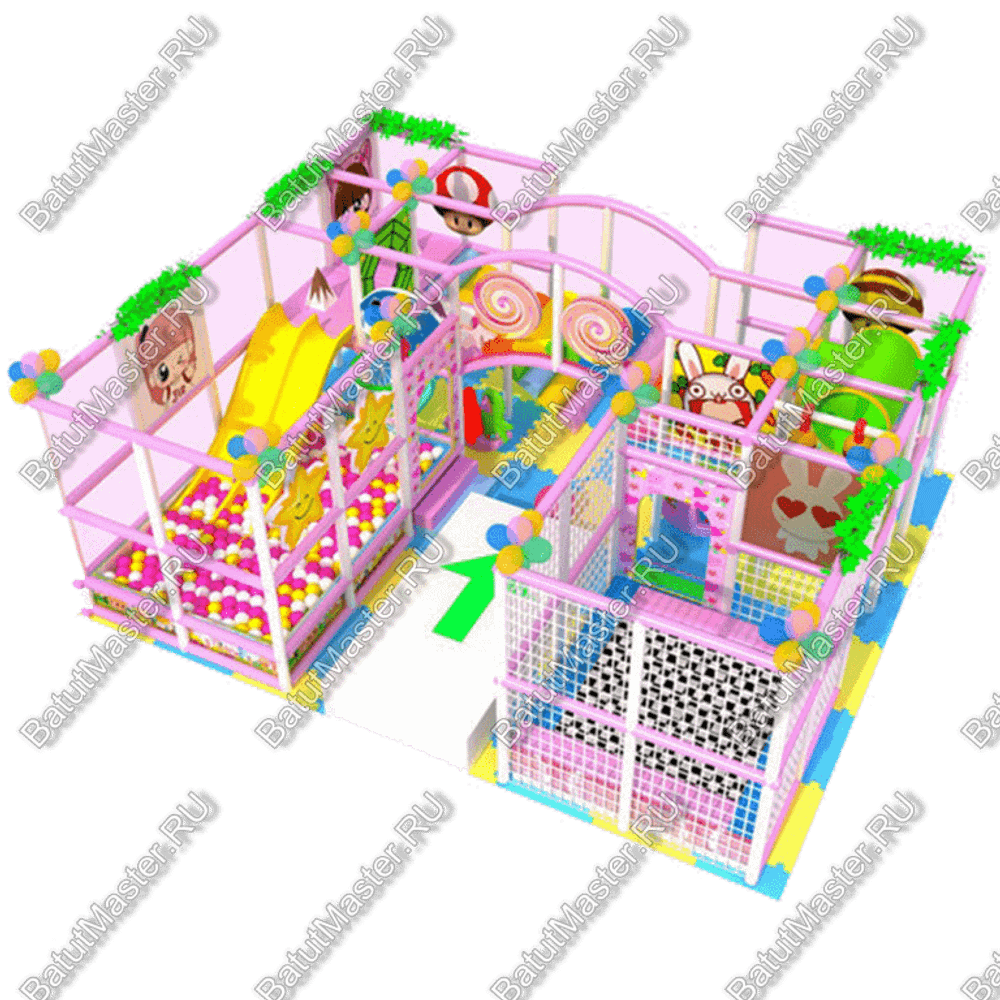 Детский игровой лабиринт "Арка приключений" HAS-LP48-02