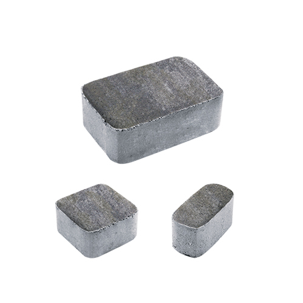 Тротуарная плитка КЛАССИКО - Искусственный камень Габбро, комплект из 3 видов плит