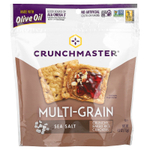 Crunchmaster, Мультизерновые, хрустящие рисовые крекеры, морская соль, 113 г (4 унции)