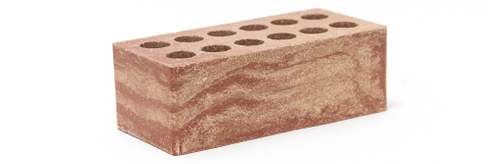 Кирпич лицевой гиперпрессованный полуторный яшма