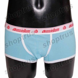 Мужские трусы хипсы голубые Aussiebum AB00398