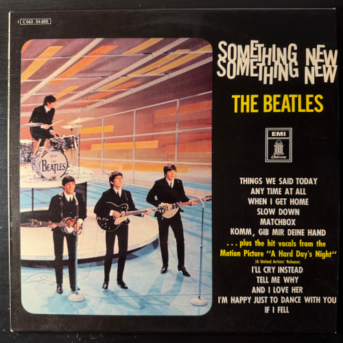 The Beatles ‎– Something New (Германия 1969г.)