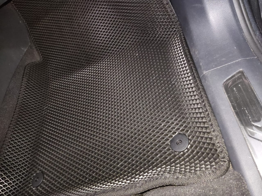 Автоковрики для VW Teramont. Второй ряд - Диван.  (2017--&gt;)
